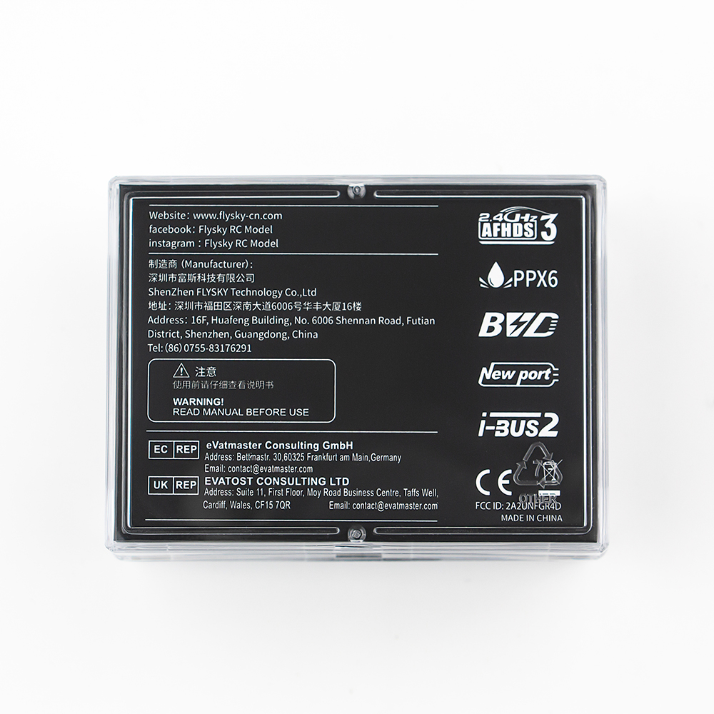 Flysky-FGr4D-24GHz-4CH-AFHDS-3-Empfaumlnger-mit-integrierter-Antenne-PWMPPMi-BUS2SBUSi-BUS-fuumlr-RC-2004915-9